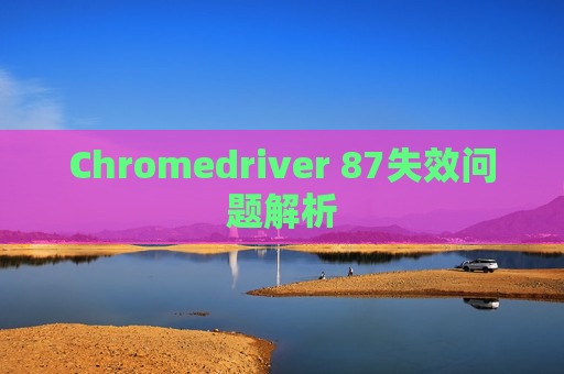 Chromedriver 87失效问题解析