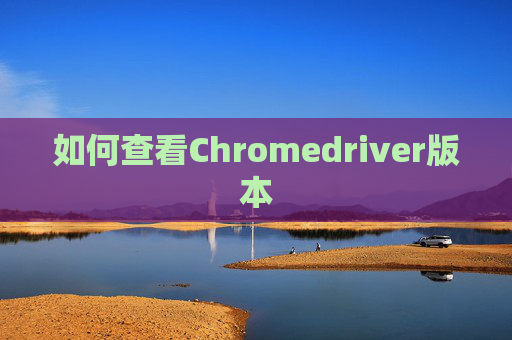 如何查看Chromedriver版本